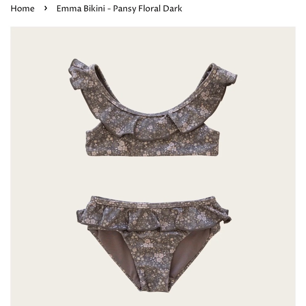 Jamie Kay Emma Floral Ruffle Bikini Set